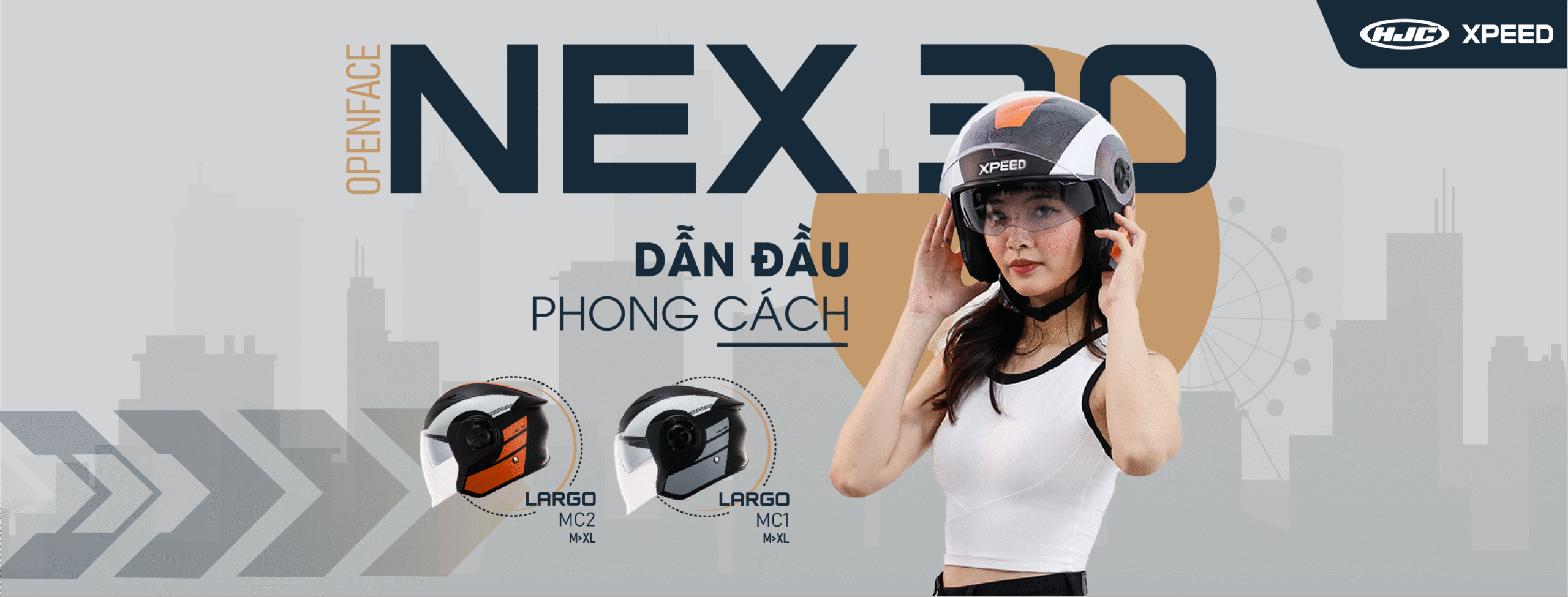 MŨ BẢO HIỂM 3/4