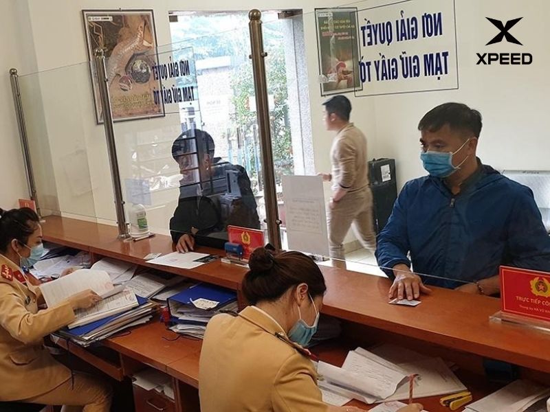 Thủ tục xử lý phạt nguội